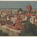 Goldap, Ostpreußen - Ruinen mit der alten Kirche (Zeno Ansichtskarten)