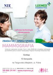 Bezpłatne badania dla kobiet w Gołdapi